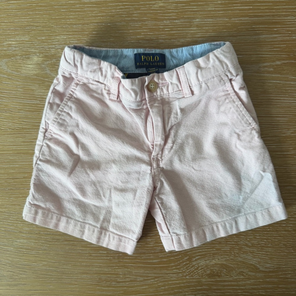 Polo by Ralph Lauren Light Pink Kids Shorts